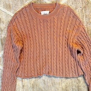 Aerie cropped sweater